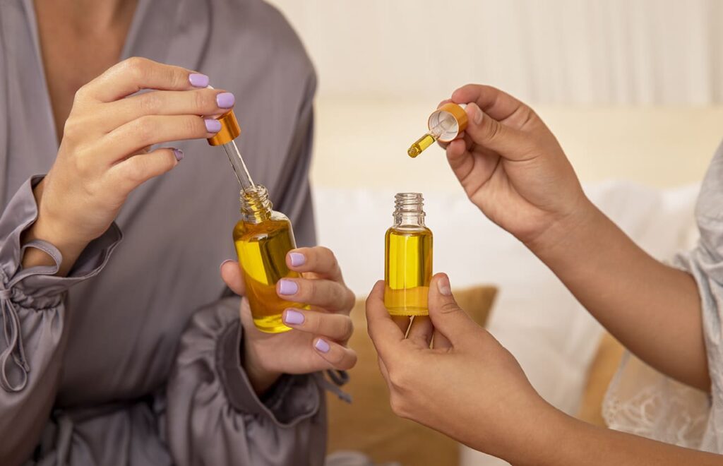 essential oils bottle