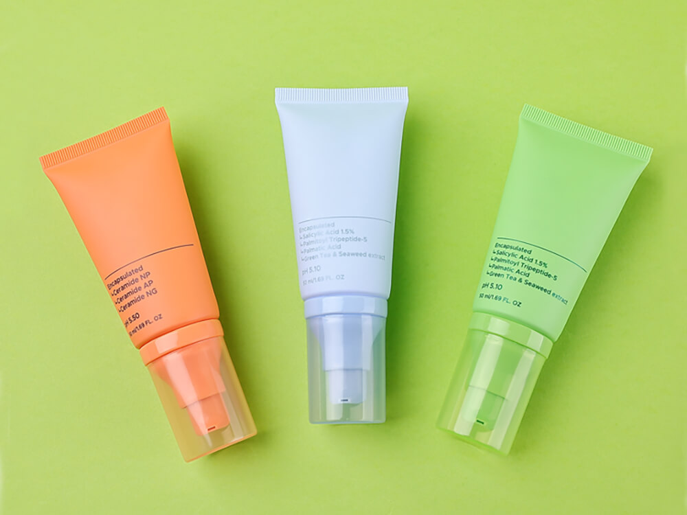 airless pump tube cosmetic packaging