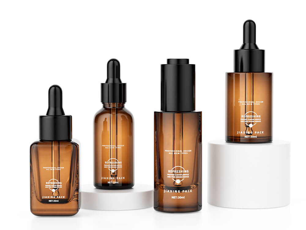 amber eye dropper bottles