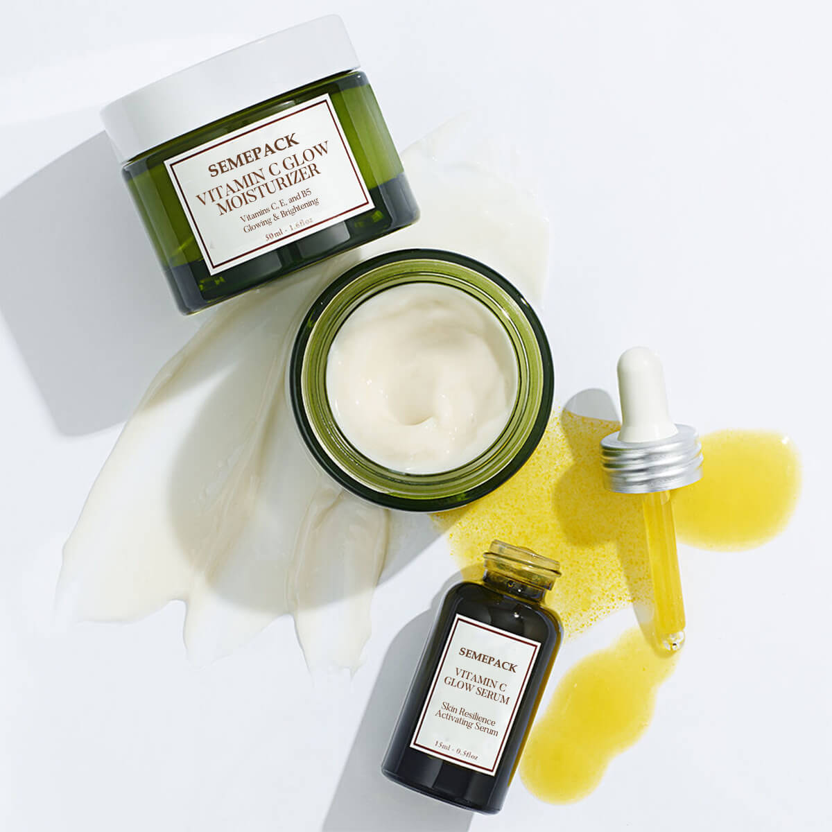 glass jars for face cream