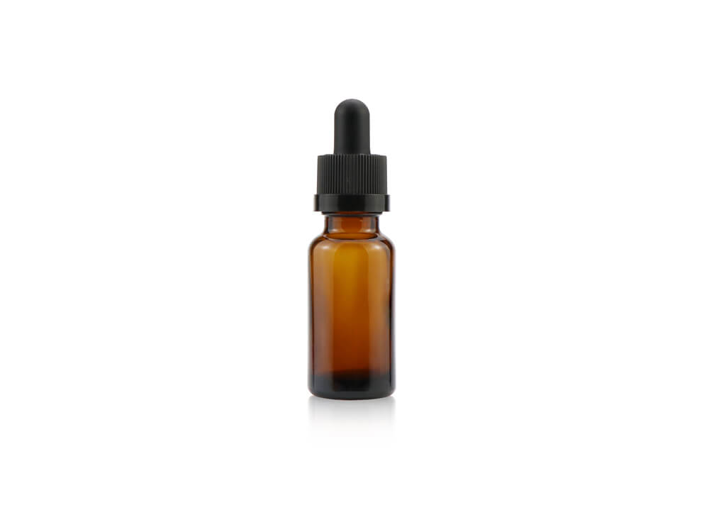 15ml amber glass bottles with dropper