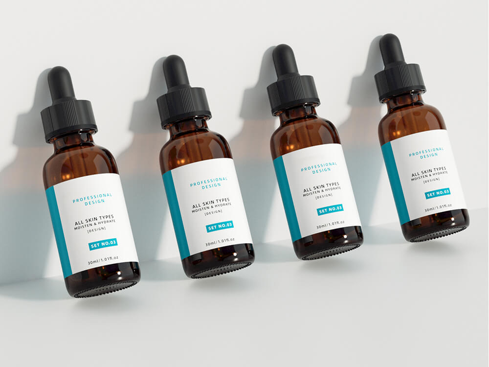 amber glass dropper bottles wholesale