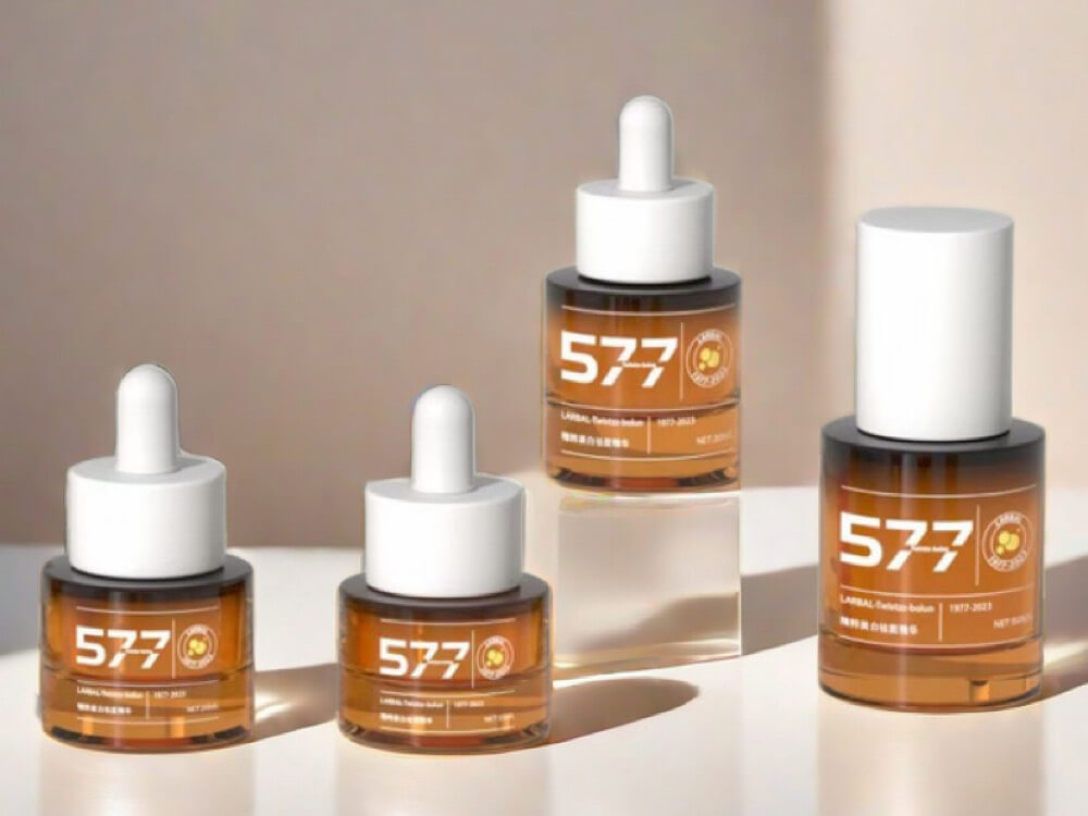 glass bottle cosmetic