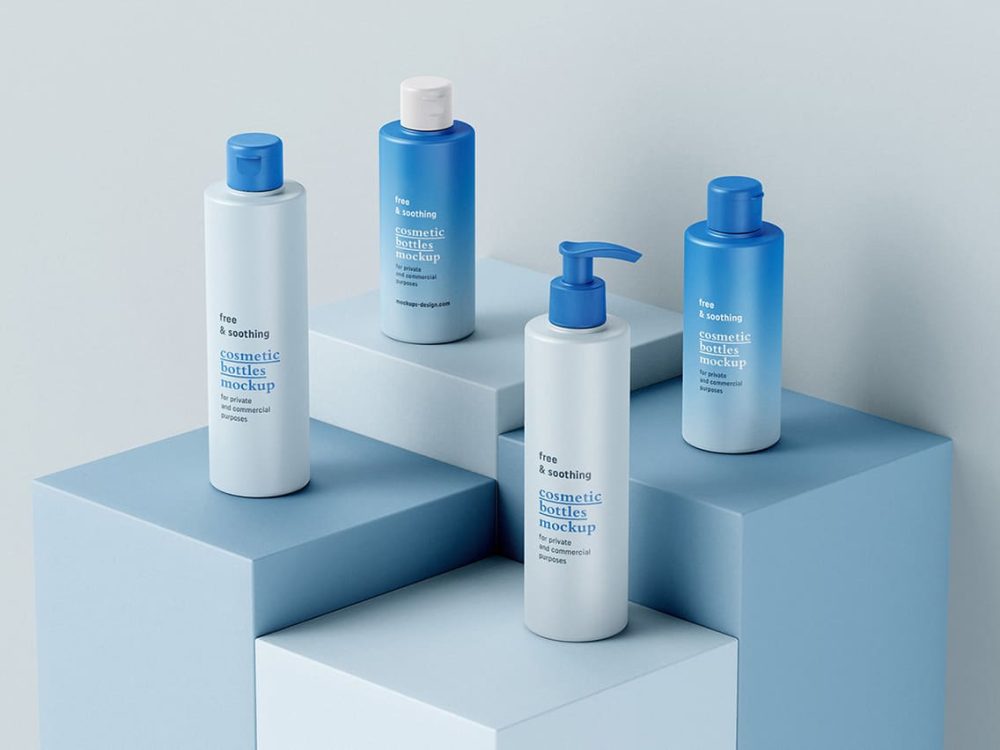 blue bottle lotion