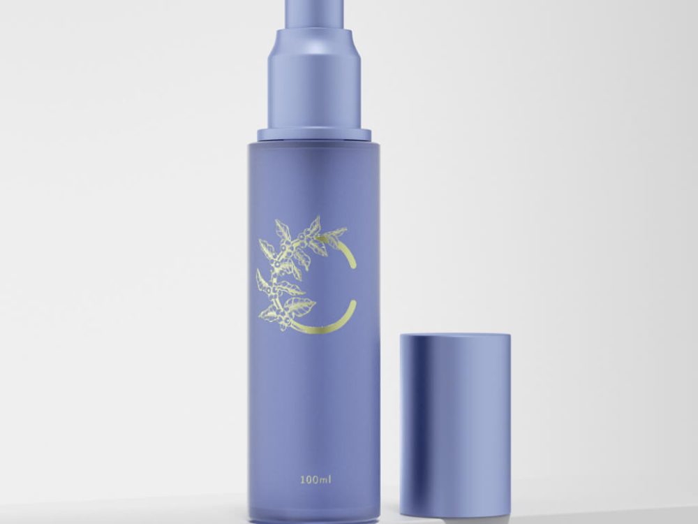 glass lotion pump bottles